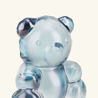 Teddy Air Sculpture Small Blue lalique teddy air sculpture small blue