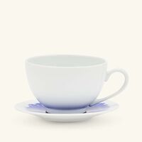 bernardaud in bloom serving bowl blue 24cm