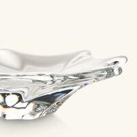 baccarat cadix ashtray round small clear
