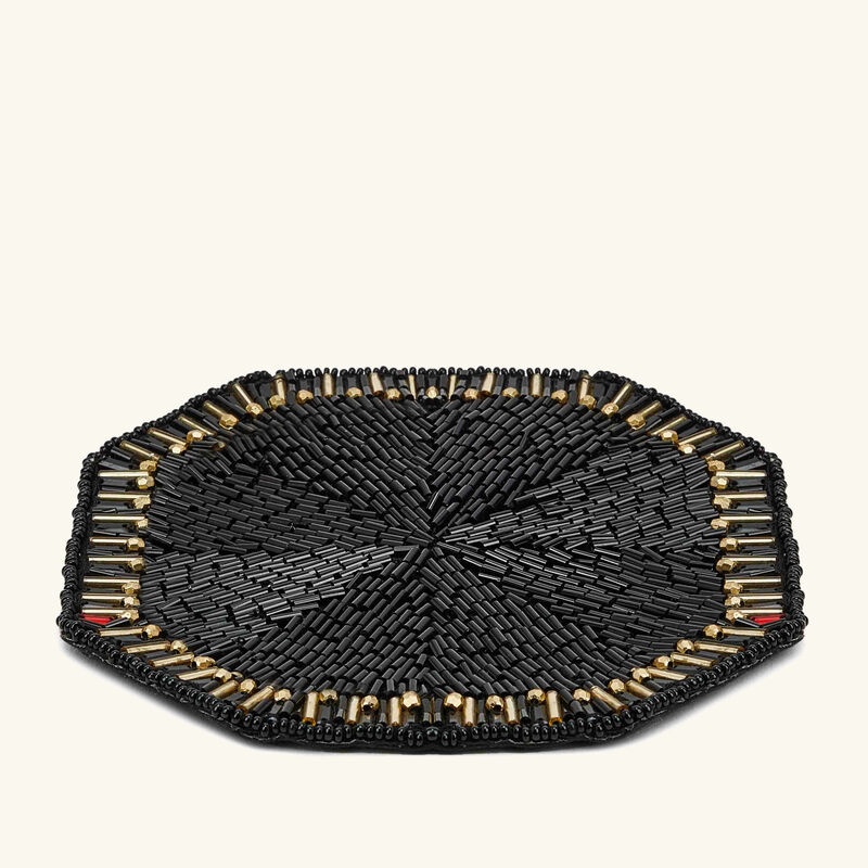 طقم لوكسور المؤلف من 4 قواعد أكواب سوداء كيم سيبيرت طقم لوكسور المؤلف من 4 قواعد أكواب سوداء