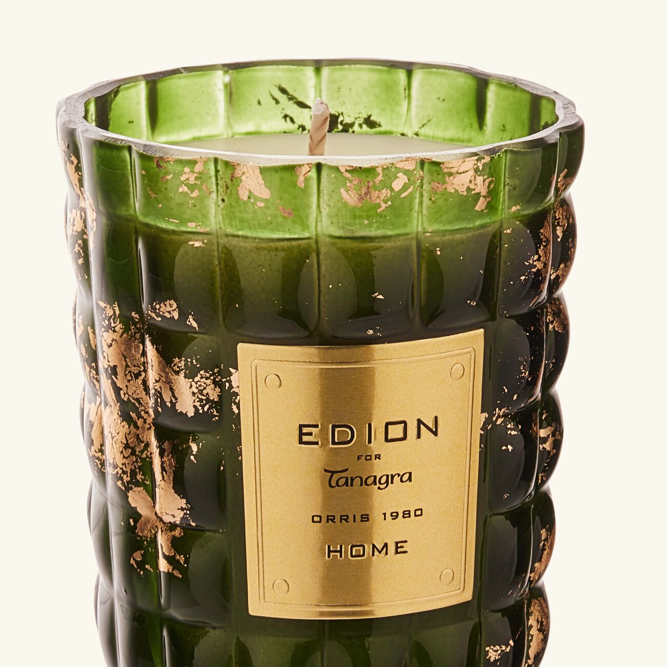 edion iris green scented candle 300g