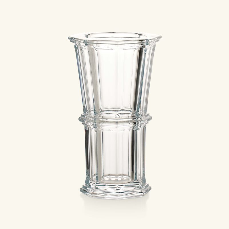 baccarat harcourt 1841 vase medium clear