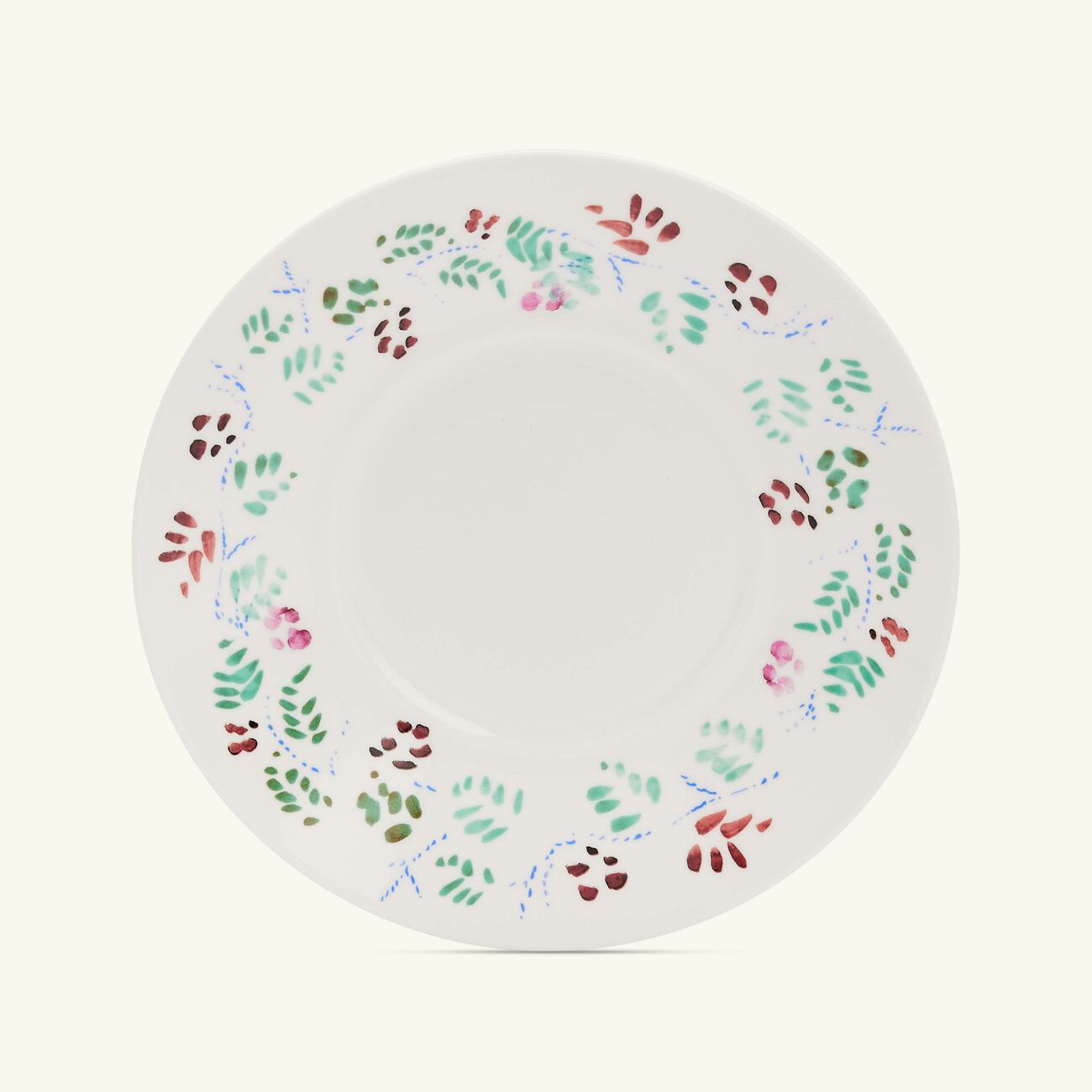 برناردو طقم مارك شاجال مؤلف من فنجانين للشاي مع صحنيهما باللون الأبيض