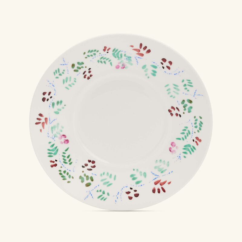 برناردو طقم مارك شاجال مؤلف من فنجانين للشاي مع صحنيهما باللون الأبيض