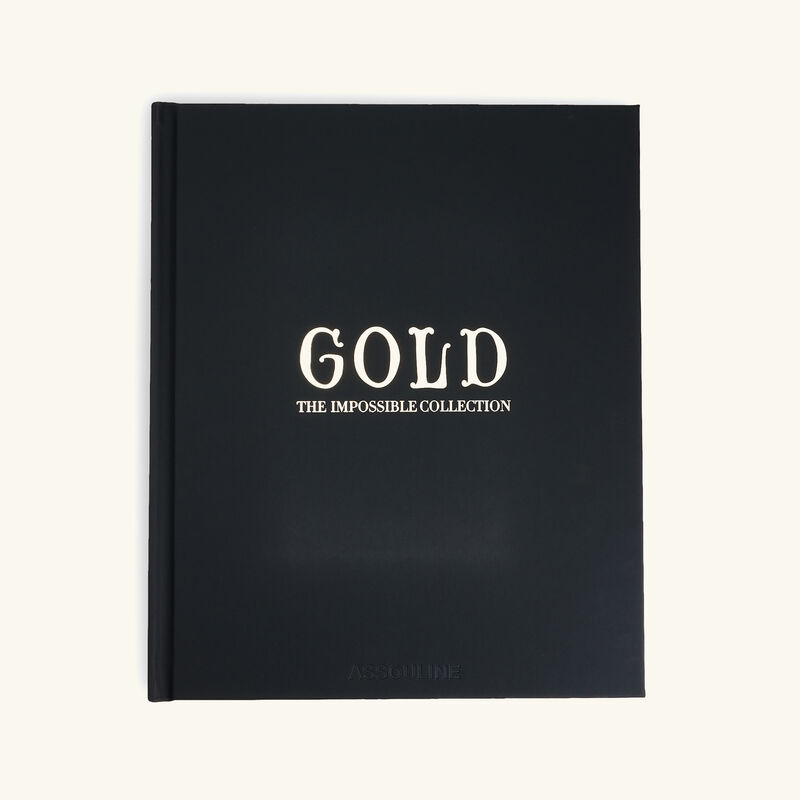 assouline gold the impossible collection book 47x39cm