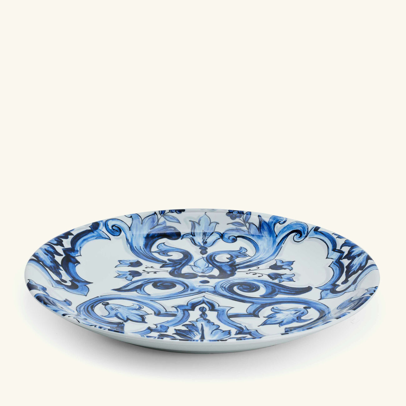 dolce gabbana casa blu mediterraneo round platter 40cm
