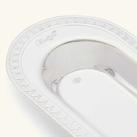 christofle malmaison salt   pepper shakers