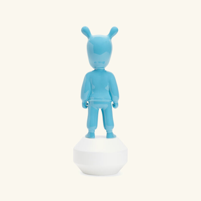 lladro the guest figurine small light blue