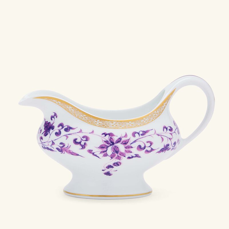 Prunus Gravy Boat Purple bernardaud prunus gravy boat purple