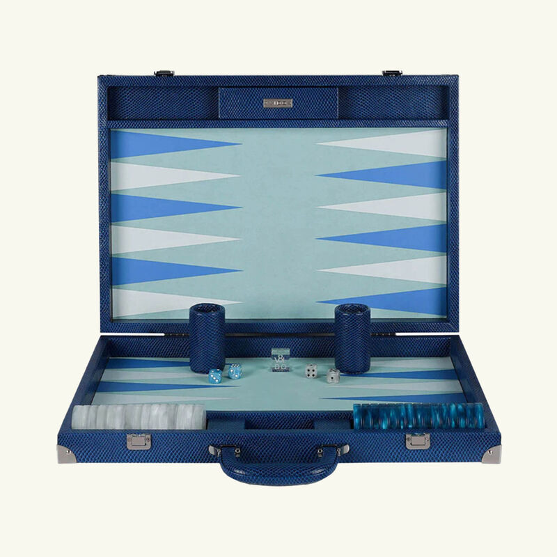 Sapphire Snake Backgammon Set vido sapphire snake backgammon set