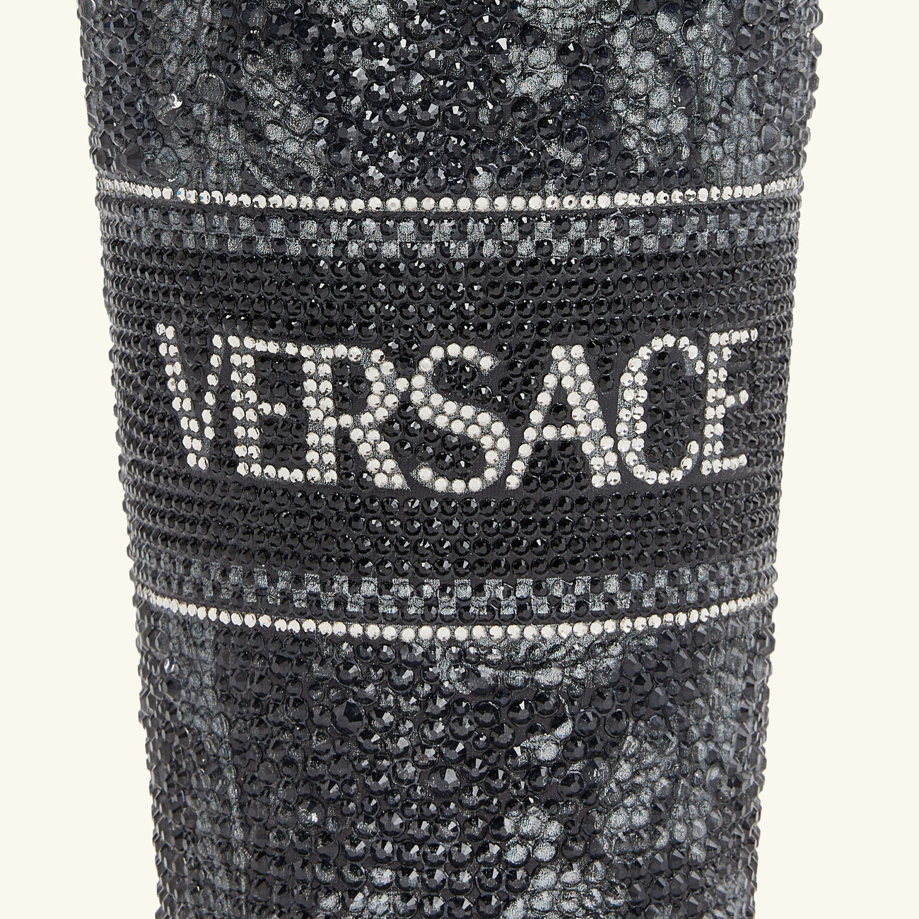 Barocco Crystal Travel Cup Black versace barocco crystal travel cup black