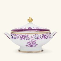 Prunus Soup Tureen Purple bernardaud prunus soup tureen purple