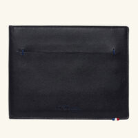 Line D Slim Wallet Blue st dupont line d slim wallet blue