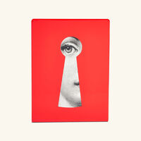 fornasetti serratura bookends red