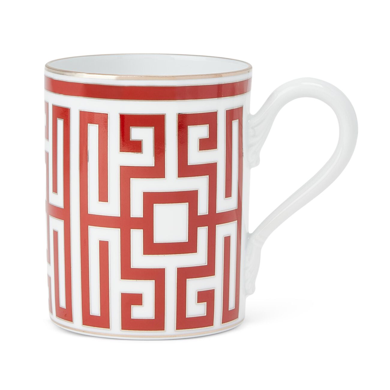 ginori 1735 labirinto mug red