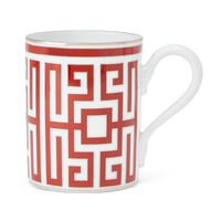 ginori 1735 labirinto mug red