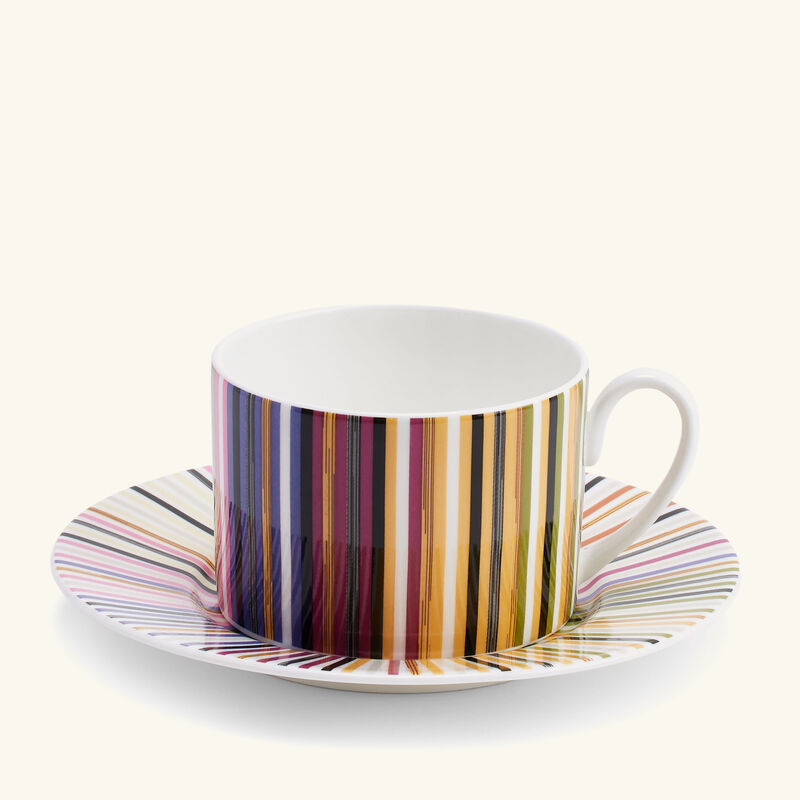 missoni home jenkins tea cup   saucer set of 6