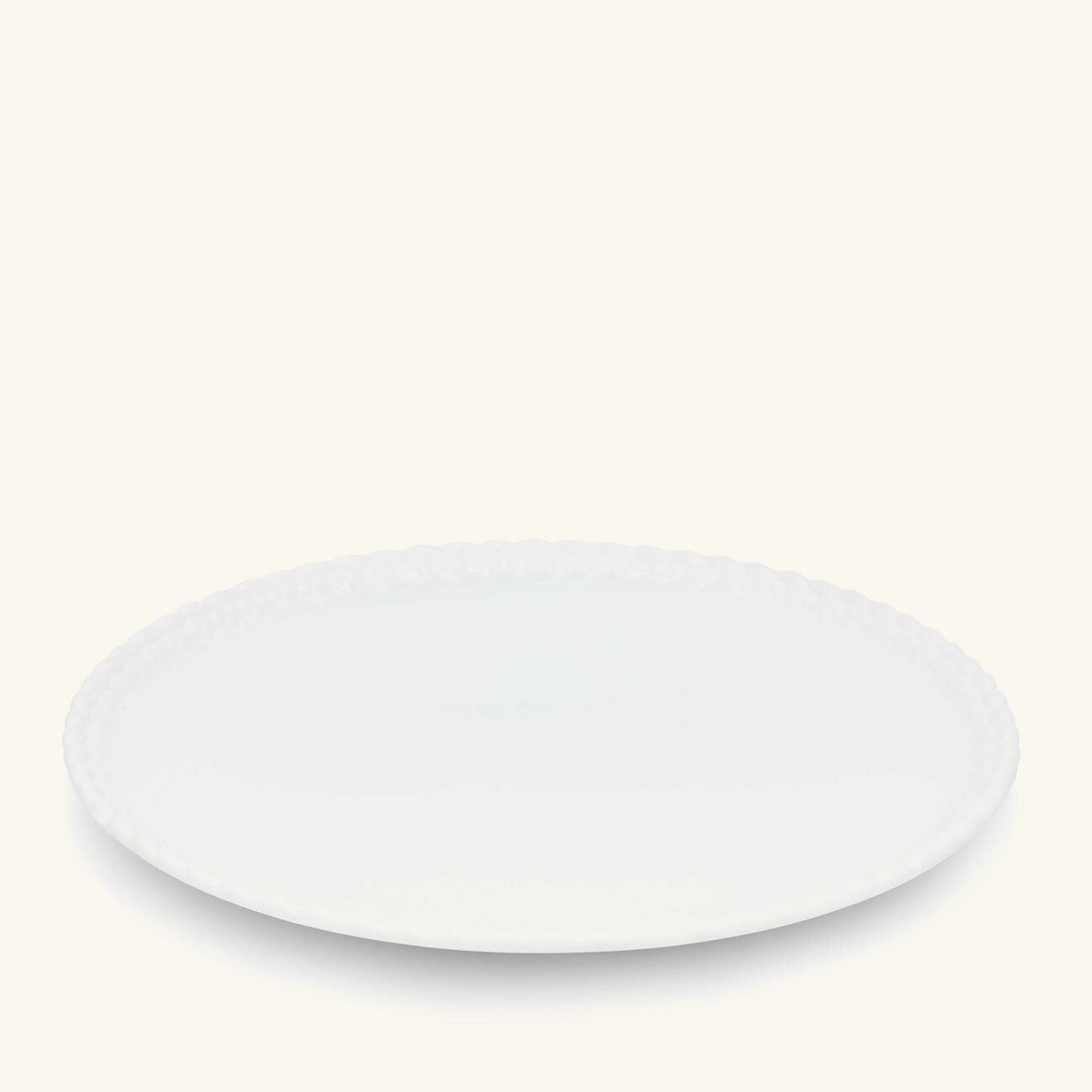 كريستوفل طبق العشاء بابيلون دائري أبيض 27 سم