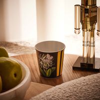 Natura Jonquille de Mer Tumbler with Candle bernardaud natura jonquille de mer tumbler with candle