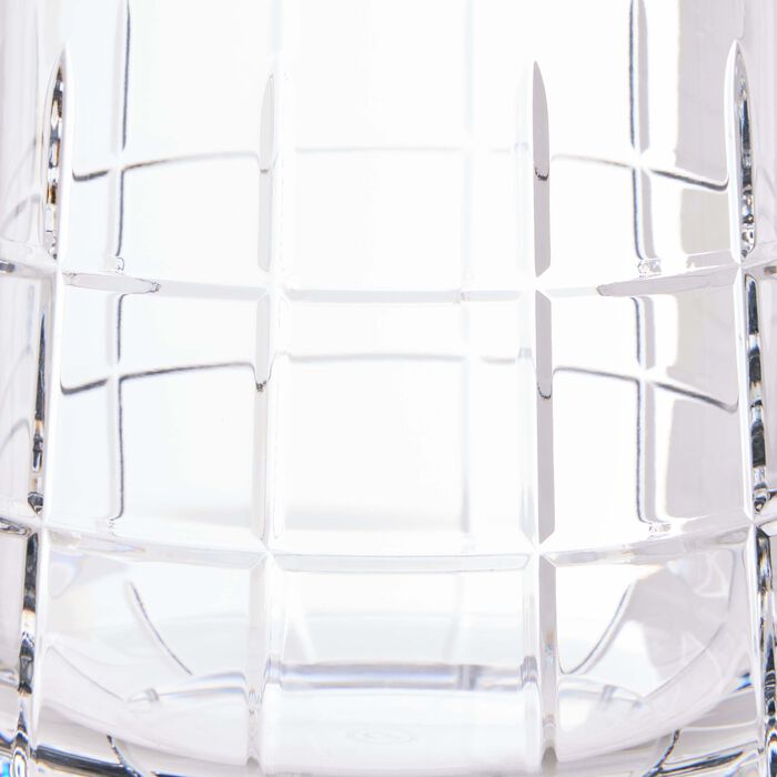 christofle graphik vase small clear