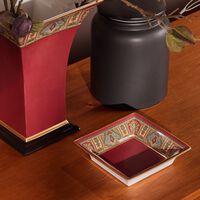 etro cachemire trinket tray square small red