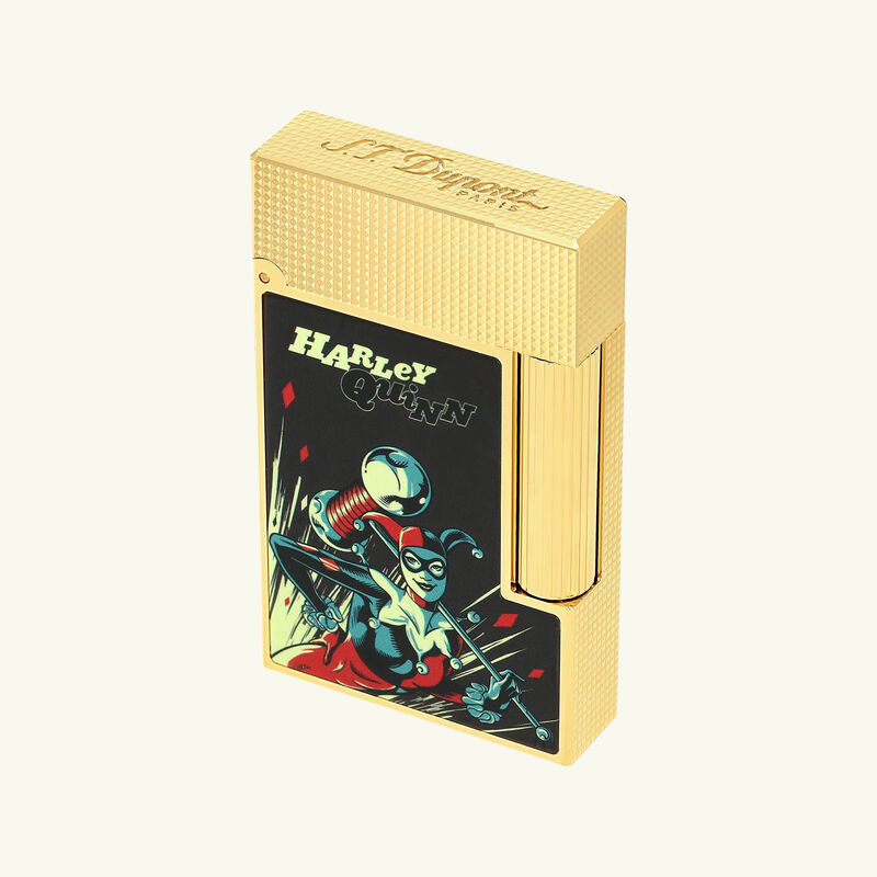 st dupont ligne 2 dc comics lighter gold