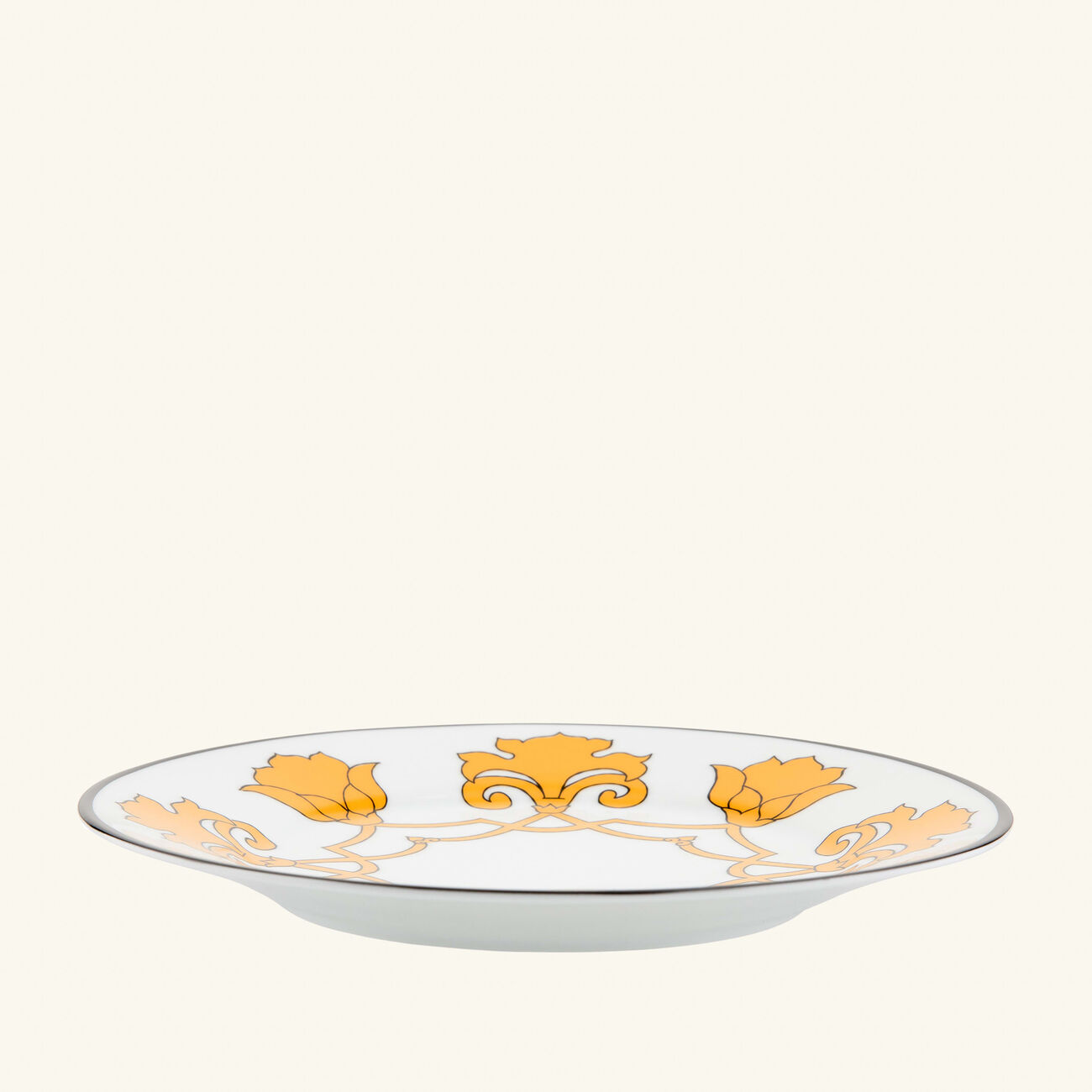 pinto paris jaipur dessert plate round yellow 21cm