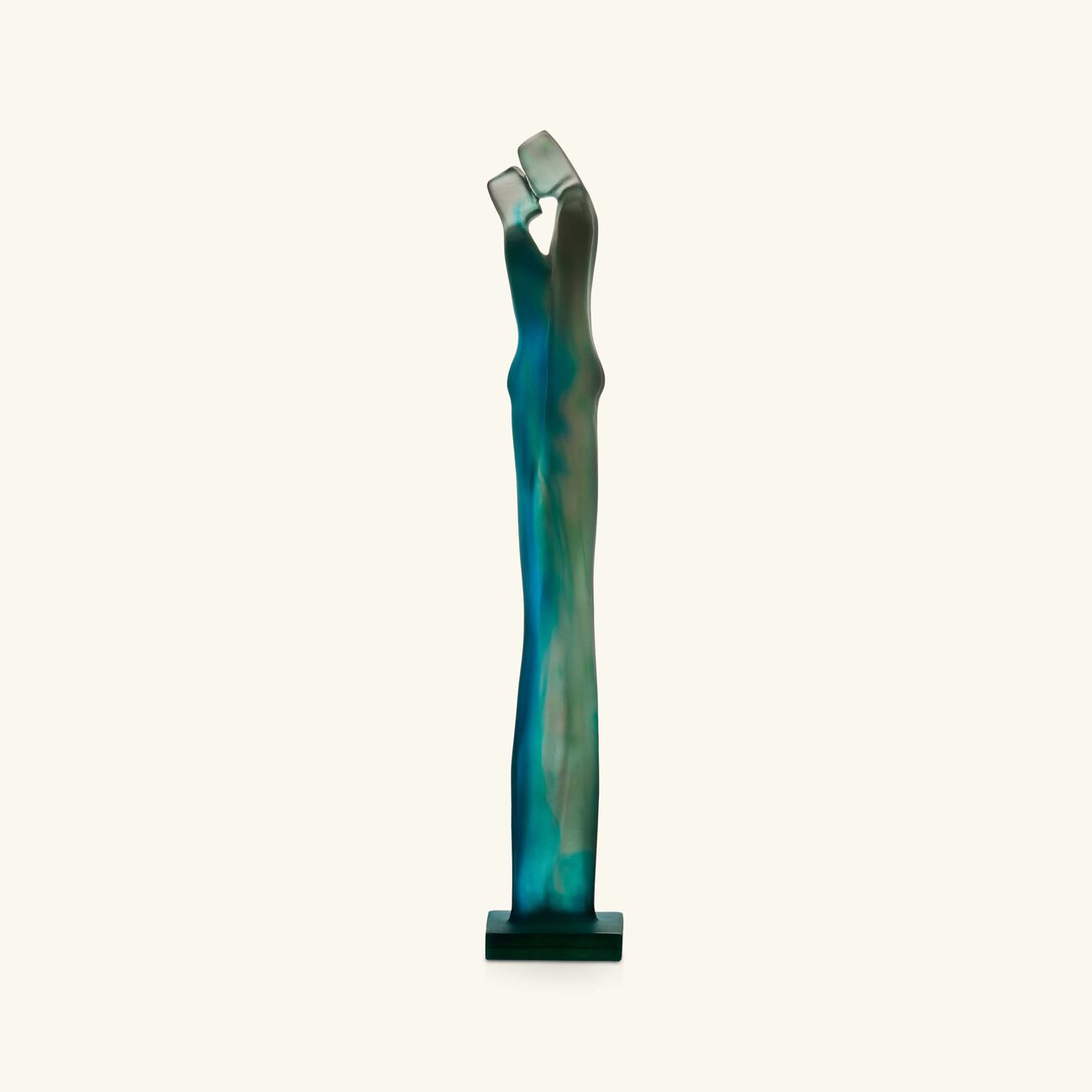 daum depart sculpture large blue