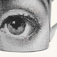 Occhi Mug Grey fornasetti occhi mug grey