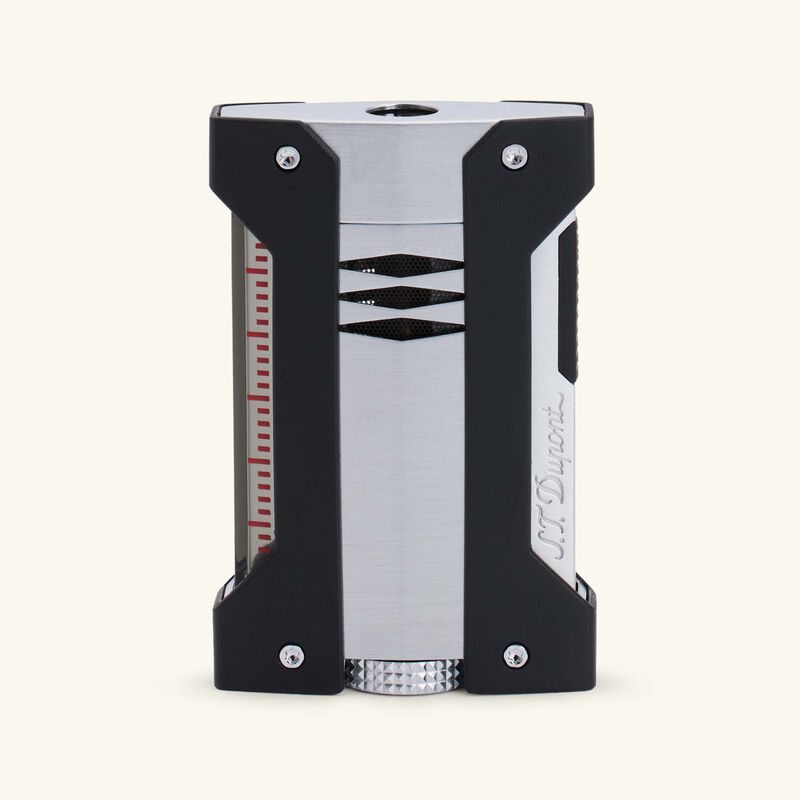 st dupont defi extreme lighter silver