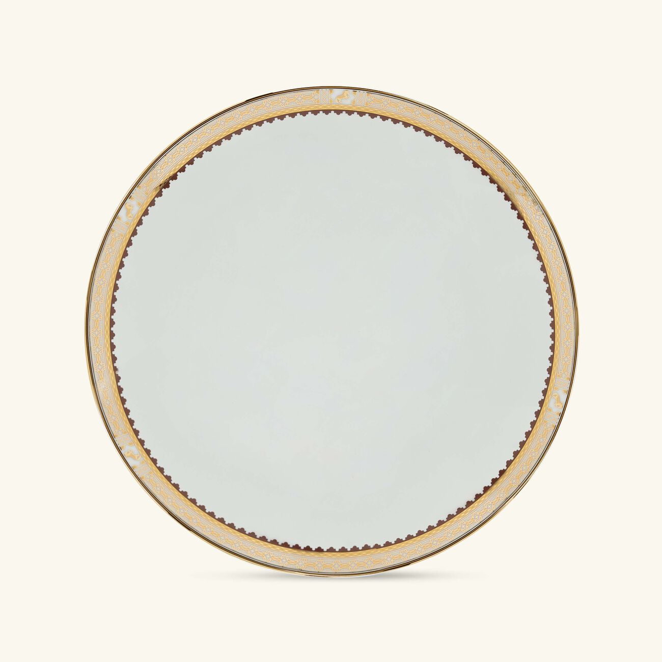 haviland cavalier royal dinner plate round 28cm set of 2