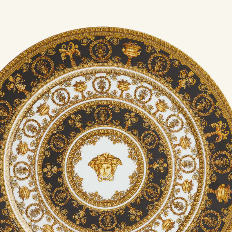 I Love Baroque Charger Plate Round Gold 33cm versace i love baroque charger plate round gold 33cm