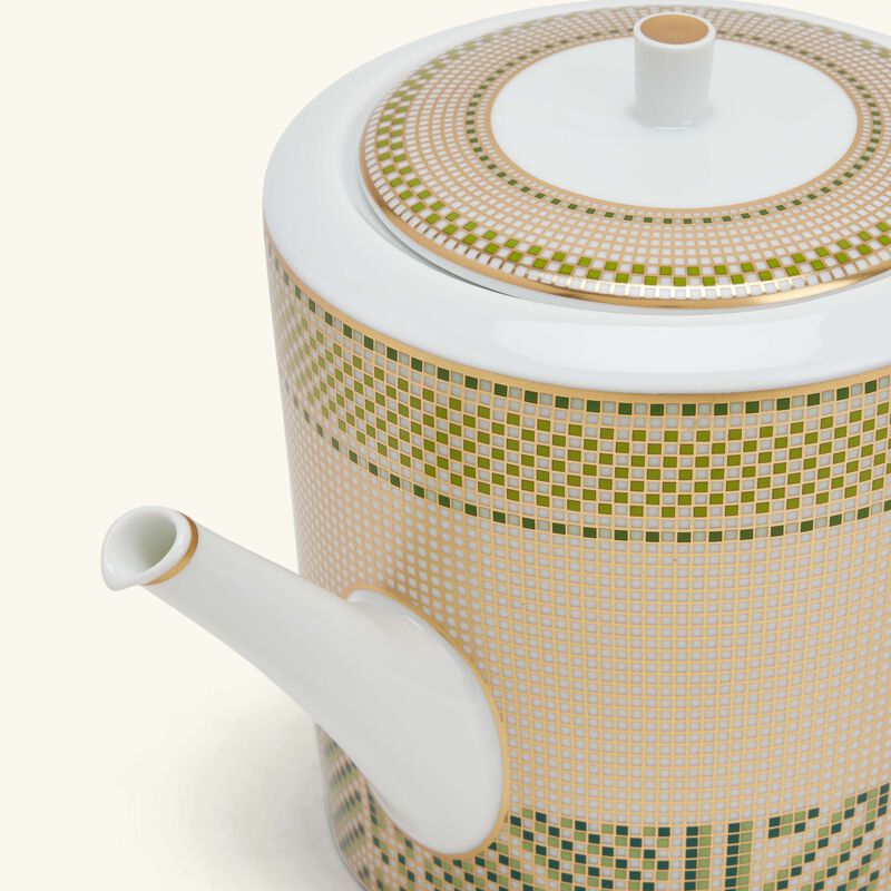 bernardaud augusta hot beverage server green