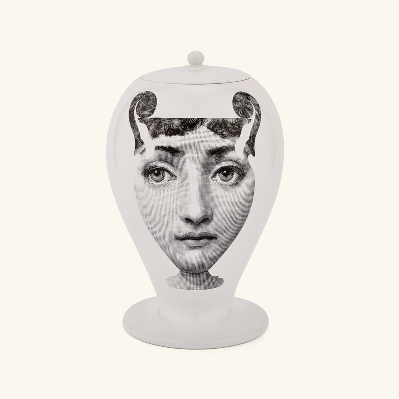 فورناسيتي مزهرية ساغوميه متوسط بيضاء