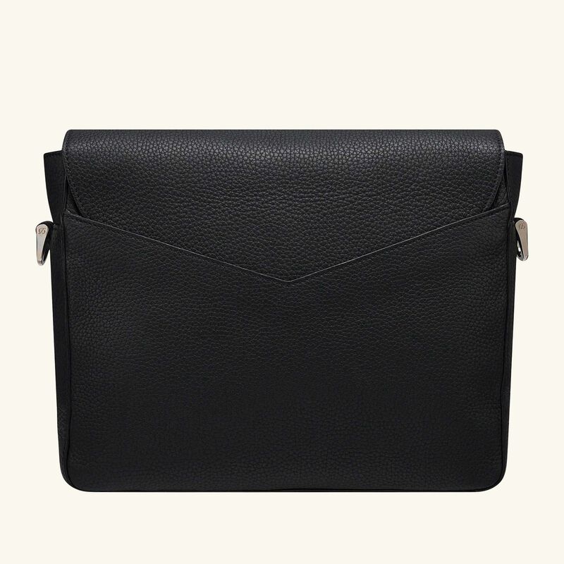 Neo Capsule Messenger Bag Black st dupont neo capsule messenger bag black