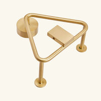 دوم منحوتة بورنيو الجدارية الكبيرة على شكل ورقة شجر بيضاء