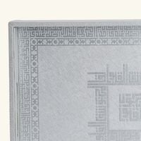 dimlaj shafa serving tray rectangular silver 40x27cm