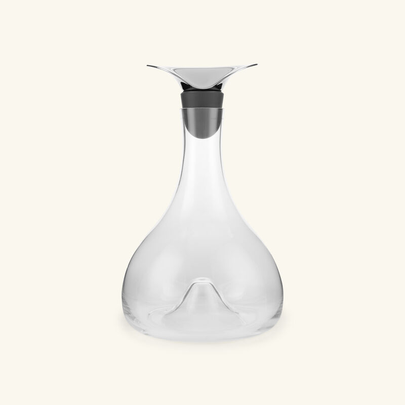 georg jensen wine   bar decanter clear