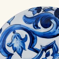 Blu Mediterraneo Stella Dinner Plate Blue Round 26cm Set Of 2 dolce gabbana casa blu mediterraneo stella dinner plate blue round 26cm set of 2