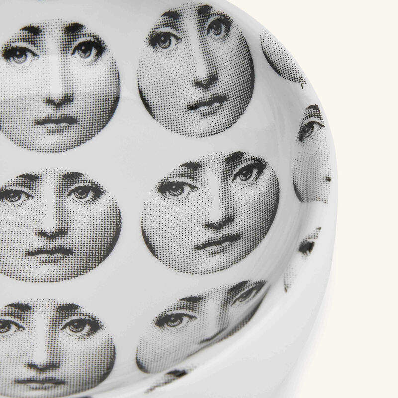 Tema e Variazioni no.197 Ashtray Round Small White fornasetti tema e variazioni no 197 ashtray round small white