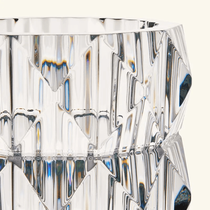 baccarat louxor vase round large clear