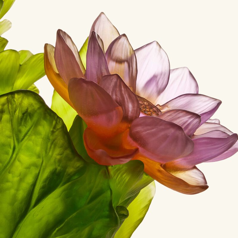 Jardin De Lotus Magnum Vase Large daum jardin de lotus magnum vase large