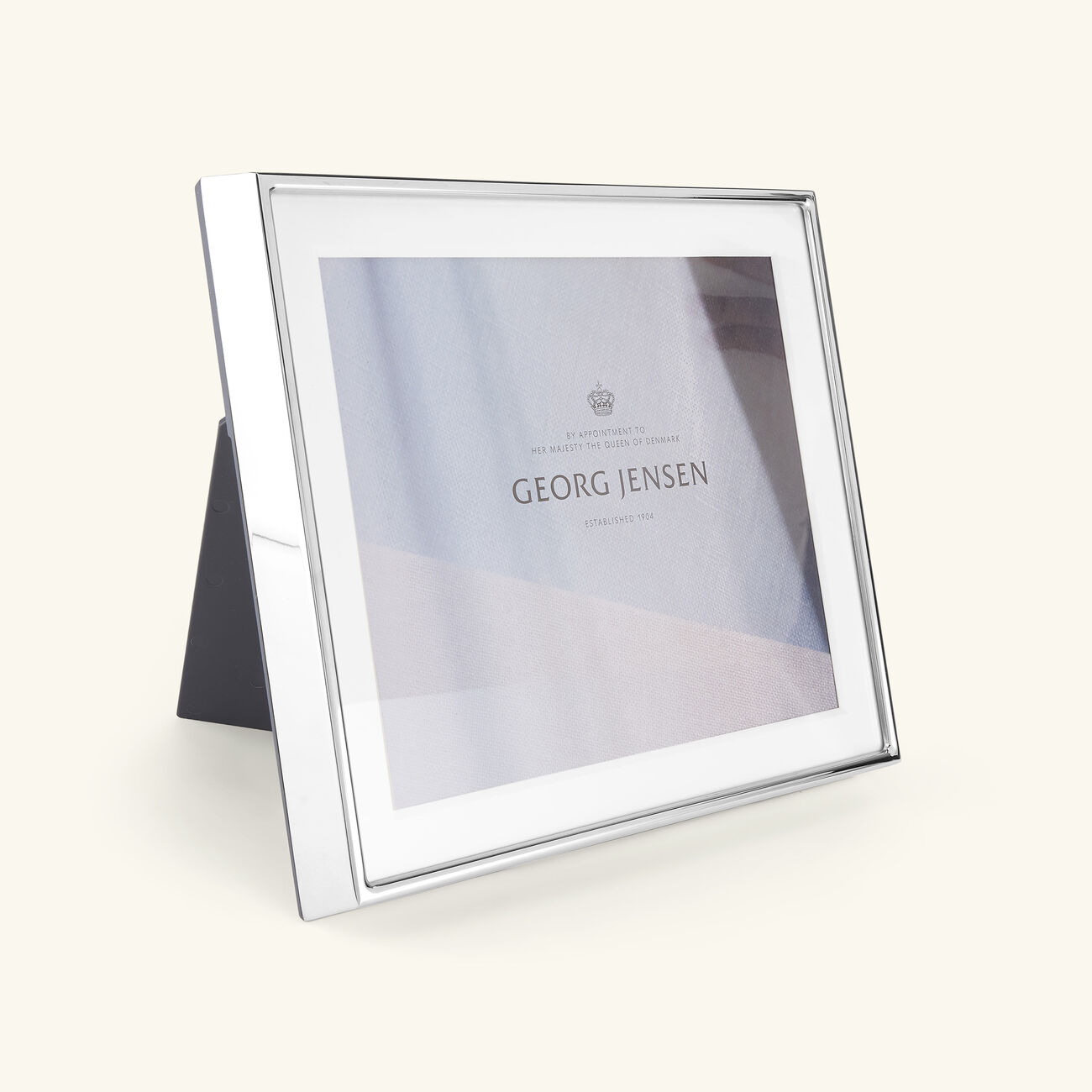 georg jensen deco picture frame silver large