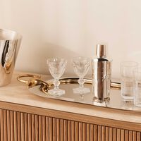 باكارا طقم هاركورت زيرو ديجري مؤلف من كأسين للمشروبات باللون الشفاف