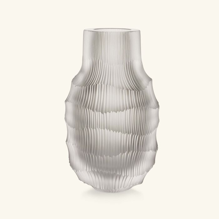 ruckl heroine rei vase round large clear