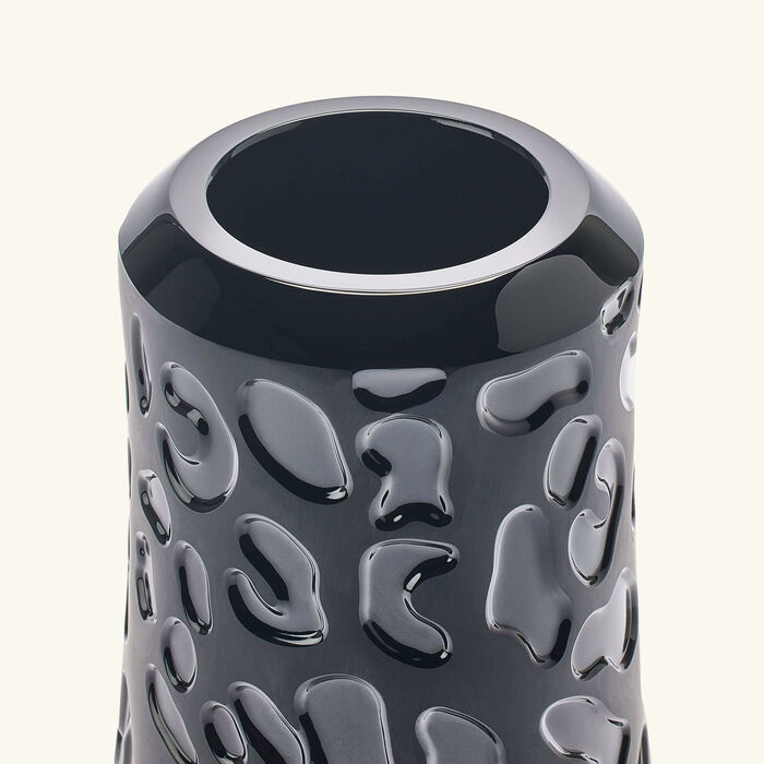 Panthère Vase Small Black lalique panth re vase small black