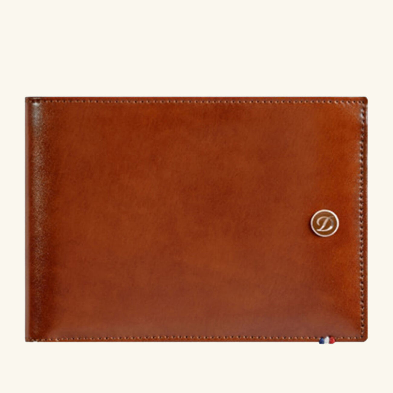 اس تي دوبون محفظة لاين دي ثنائية الطي بنية