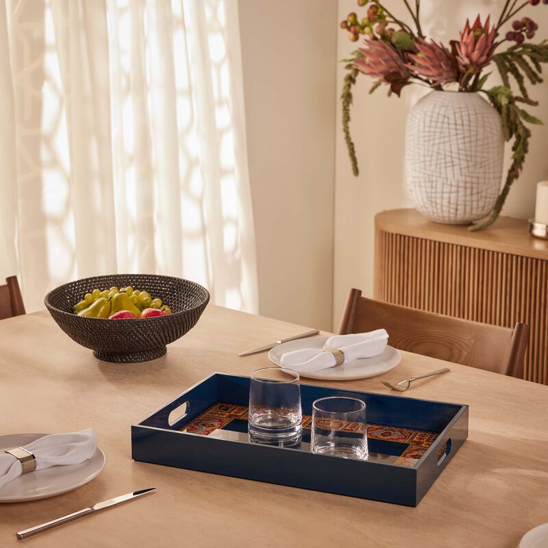 Cachemire Tray Rectangular Large Blue etro cachemire tray rectangular large blue