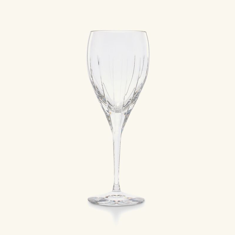 christofle iriana drinking glass clear set of 2