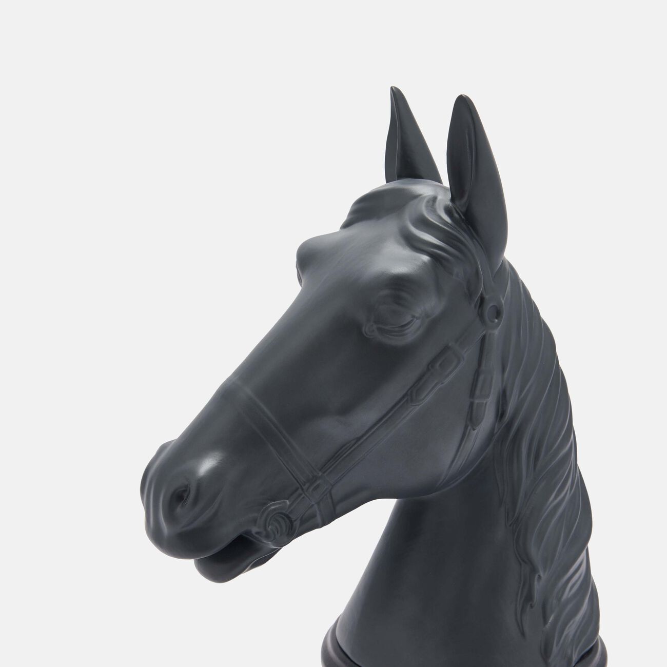 Horse Bookend Black l objet horse bookend black